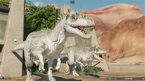 Ark Allosaurus Ark Ports Jurassic World Evolution 2 Modding Youtube