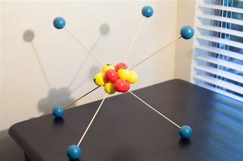 How To Make A 3d Model Of An Atom Atom Model Atom Model Project