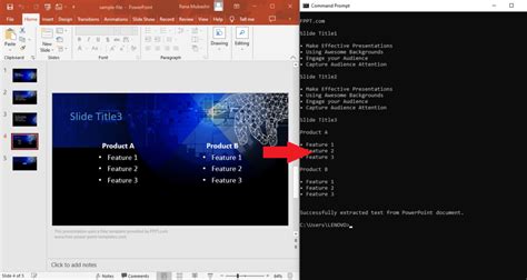 Extract Text From Powerpoint In Nodejs