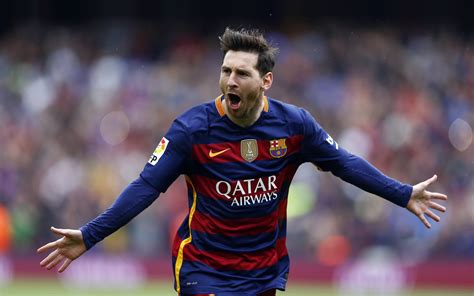 Download Wallpaper 3840x2400 Lionel Messi Goal Celebrity Football