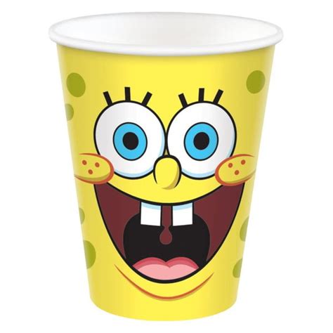 Spongebob Squarepants Friends 9oz Paper Cups 8ct
