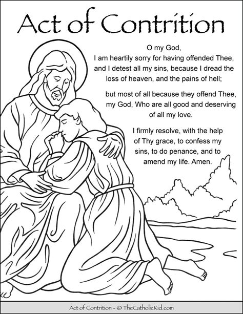Confession Archives The Catholic Kid Catholic Coloring Pages And