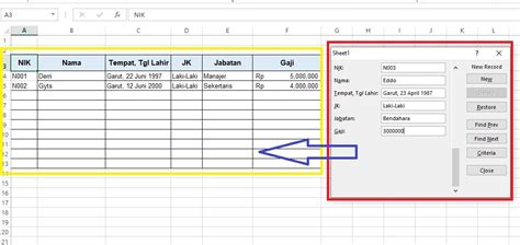 Panduan Cepat, Cara Menyimpan Input Data di Excel
