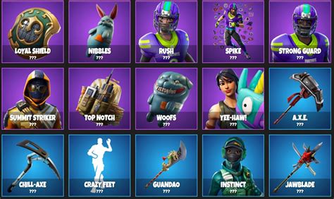 New Cosmetic Items Forthcoming In Fortnite Revealed Through Latest Leaks