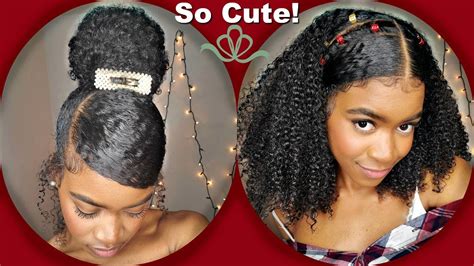 Easy Hairstyles For Natural Curly Hair Youtube
