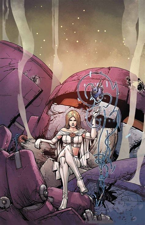 ArtVerso Emma frost Herois Arte galáxia