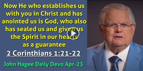 2 Corinthians 121 22 John Hagee Daily Devotional April 23 2022