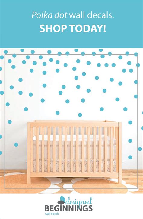 Confetti Polka Dot Wall Decals Are Such A Fun Way To Add Character To