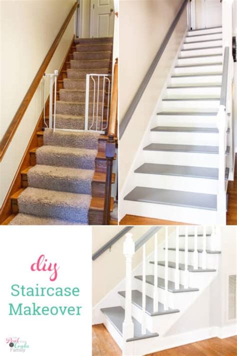 Your How To Guide For Painting Stairs Real Creative Real Organized