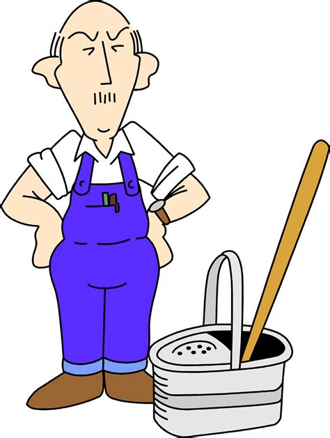 Cartoon Janitor Clipart Free Download On Clipartmag