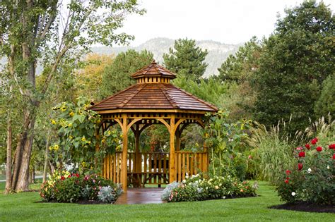 Turn the backyard gazebo into a home office, workout room, dining area, reading nook, and more. Home Improvement: 5 Garden Structures Defined | Ryan ...