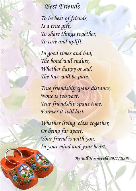 Maybe you would like to learn more about one of these? Best Friends - Poems about Friendship | Friendship poems ...