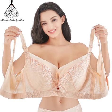 Plus Size Bra Push Up Sexy Lace Bras For Woman Large Size Lingerie