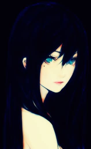 Black Hair Blue Eyes Girlanime Girls Characters Fantasy Characters