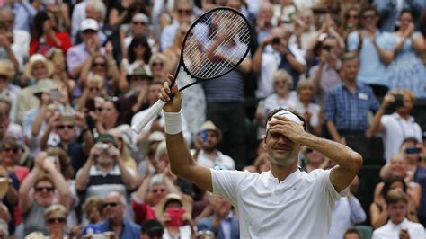 Tennis Le Suisse Roger Federer Remporte Son Huitième Wimbledon Un Record