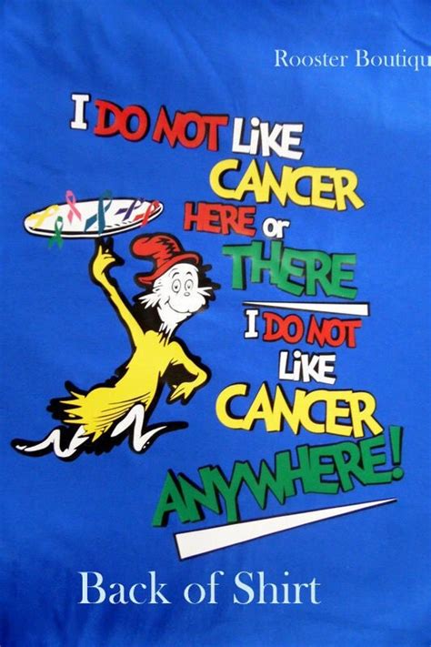 Cancer Walk Shirt Cancer Awareness Dr Seuss Cancer Shirt I