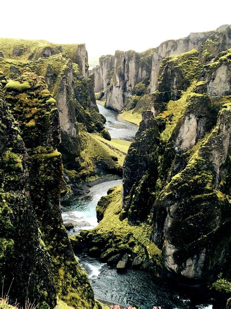 Expose Nature Fjaðrárgljúfur Canyon Iceland 2448 × 3264 Oc