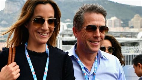 Hugh Grant And Anna Eberstein Step Out For First Time Since Wedding At