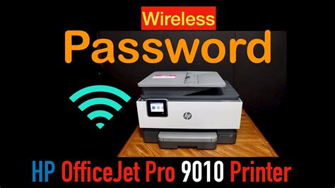 How To Find The Password Of Hp Officejet Pro 9010 Printer Youtube