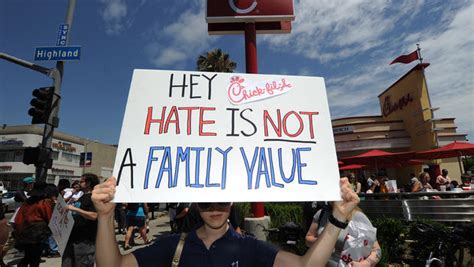 Chick Fil A Restaurants Face Day Of Kiss In After Conservatives