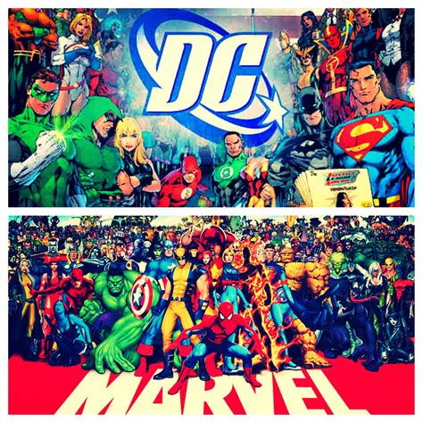 marvel comics vs dc comics characters marvel dc vs universe approaches differences cinematic