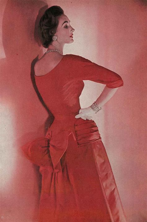 The Nifty Fifties — Evelyn Tripp Photographed By Horst P Horst 1953