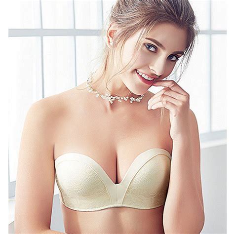 Bridesmaid 30 38 A B C D Strapless Push Up Bra Superhold Sexy Lingerie