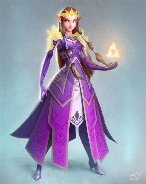 Art Of Magnus Norén Character Design Princess Zelda Zelda Art