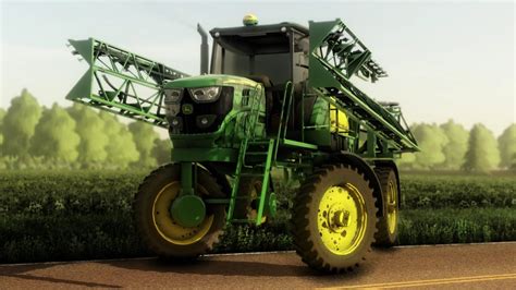 John Deere R4023 Self Propelled Sprayer V10 Tractor Farming