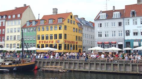 Copenhagen Denmark Jul 04th 2015 Nyhavn District Is One Of The