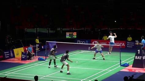 The regular open tournament, blitz and the thai dambond had already declined the invitation to organize the asian championship, now the hope had been put on us to make this championship. Badminton Highlight | MD Choi/Seo (KOR) vs Rankireddy ...