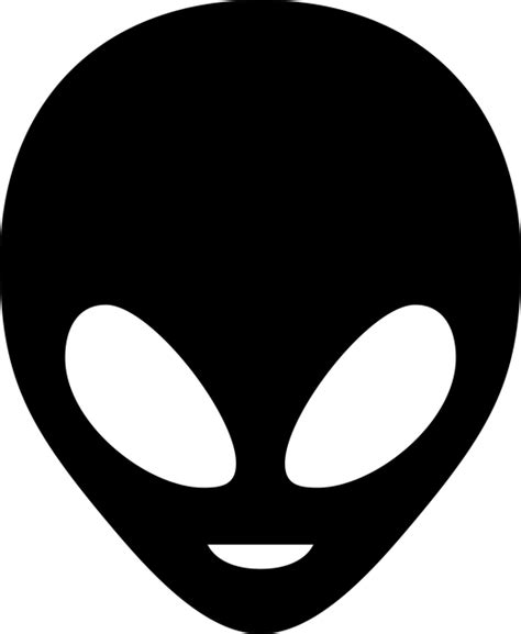 Alien Head Logo Png Social Media Icons Clipart Alien