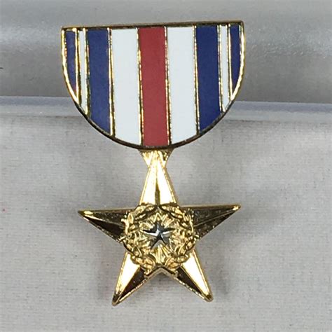 Silver Star Pin Hi Army Museum Society Store