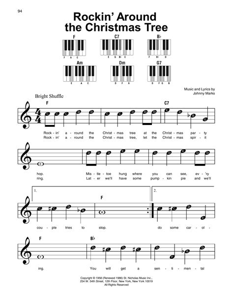 Sheet music is available for piano, voice, guitar and 37 others with 26 scorings and 6 notations in 20 genres. Rockin' Around The Christmas Tree Sheet Music | Johnny ...