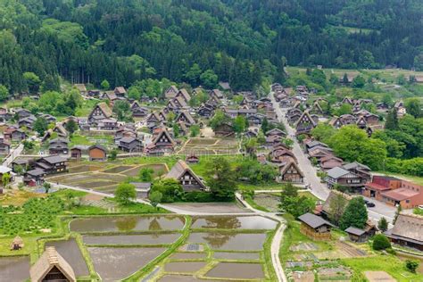 World Heritage Village Shirakawa Village Stock Image Image Of