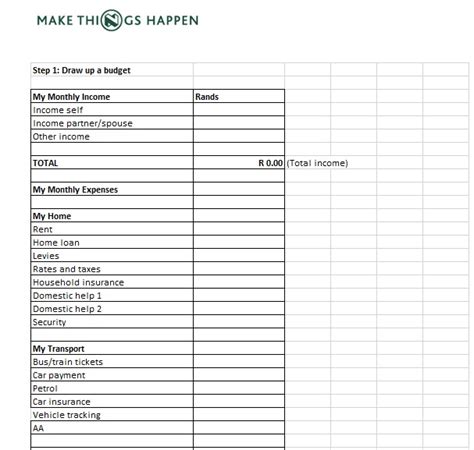 19 Free Personal Budget Templates Ms Office Documents