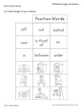 ESL Vocabulary Cards and Sorts Unit 5 by Kristen Vibas | TpT | Vocabulary cards, Esl vocabulary ...