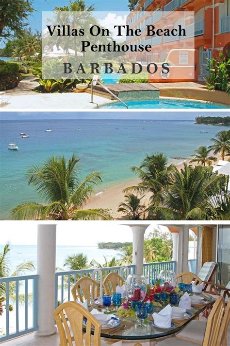 Vacation In Style At This Stunning Barbados Beachfront Penthouse With Panoramic Ocean Views And