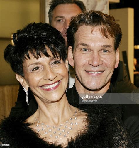 Actor Patrick Swayze And Joann Fregalette Jansen Attend The Los News Photo Getty Images
