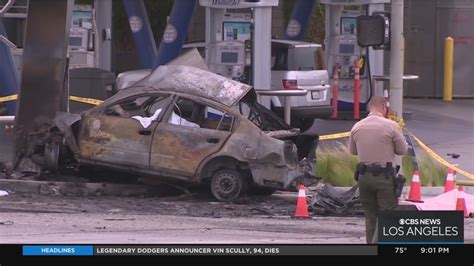 Fiery Car Crash In Windsor Hills Kills 6 People Youtube