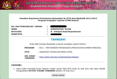 Welcome to uitm student portal; Awesome Aliaa: UiTM Seri Iskandar, Perak