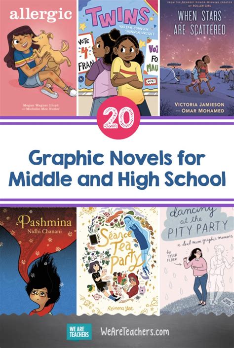 20 High School And Middle School Graphic Novels