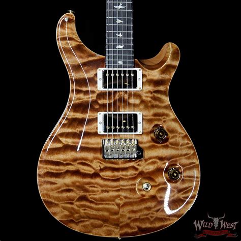 Prs Wood Library 10 Top Custom 24 Quilt Maple Top Ebony Reverb