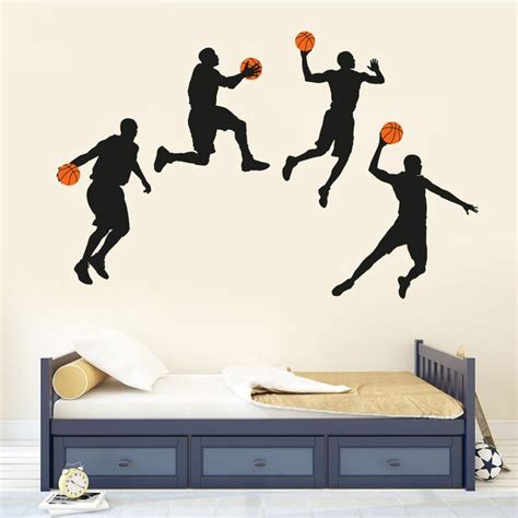 Basketball Wall Decal Basketball Decal Sports Wall Decal Etsy