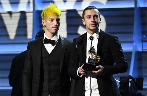 Twenty One Pilots Accepts First Ever Grammy Award In Their Underwear