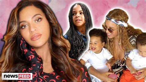 beyoncé shares rare details about blue ivy and her twins youtube