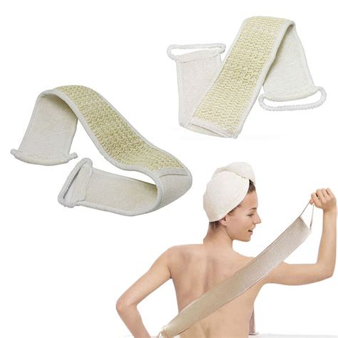 Natural Loofah Sponge Exfoliating Loofah Bath Brush Back Shower Spa Scrubber Body Exfoliator