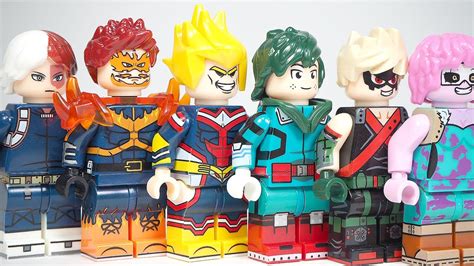 Lego My Hero Academia Unofficial Lego Minifigures Youtube