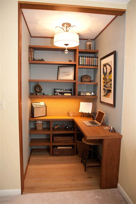 Janet Perry Walk In Closet To Home Office Small Home Offices Home
