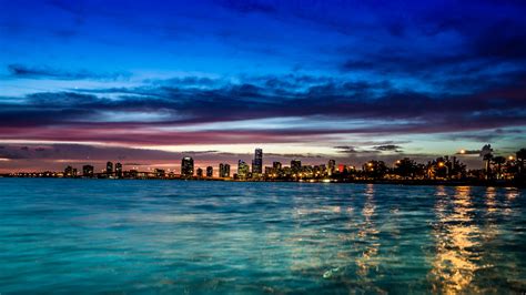 Miami Beach Skyline Wallpapers 28 Images Inside